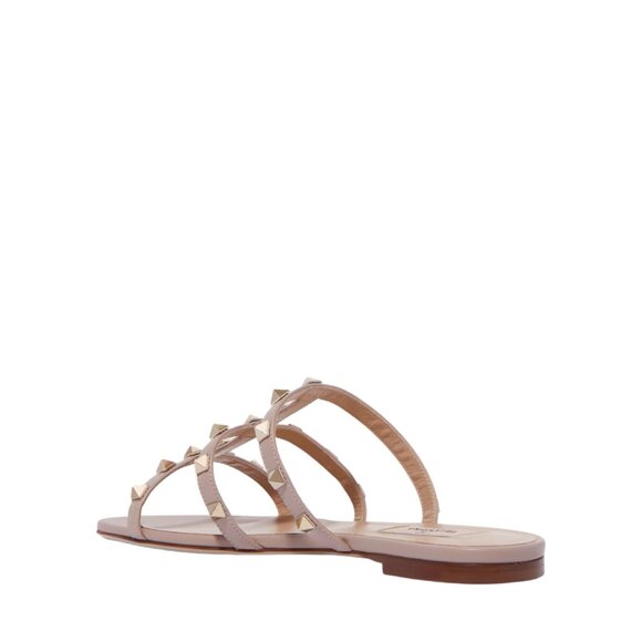 Valentino Garavani Rockstud Accents Leather Slides 38.5 - Picture 4 of 4